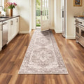 2x8 Runner Rug for Hallways (Vintage Beige Brown / 2' x 8' (Runner))