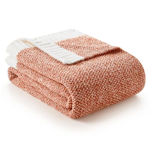 Orange Throw Blanket for Fall (Heather Orange / Throw (50"x60"))