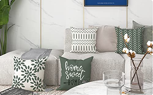 Pillow Covers 18x18 Set of 4 (Aqua Green / 18" x 18" (Pack of 4))