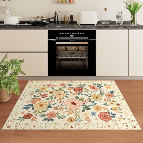 2x3 Entryway Rug (Beige Yellow / 2' x 3' (Rectangular))