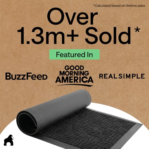 WeatherMAX Door Mat (Black Maze / 29" x 17")