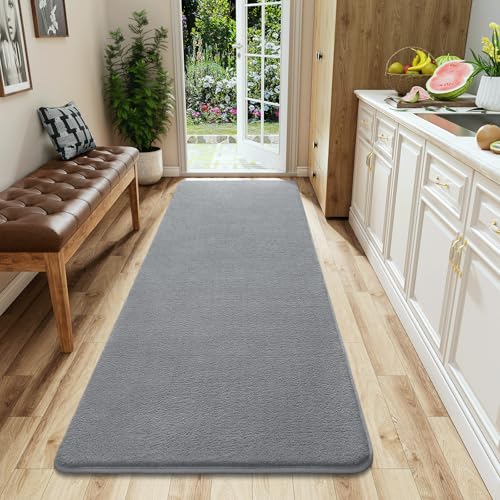 2x6 Runner Rug for Hallway (2' x 6' (Runner) / Grey)