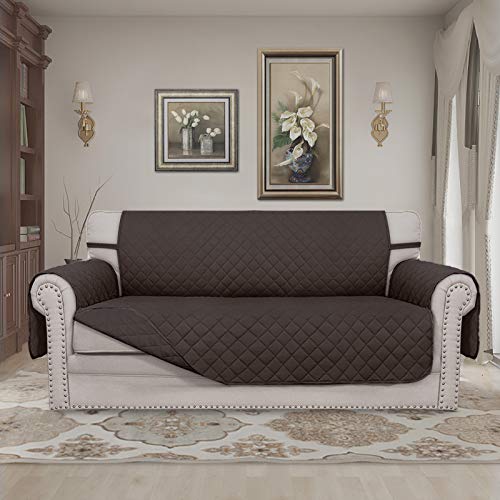 Reversible Couch Cover (Chocolate/Chocolate / Medium-XL Loveseat)