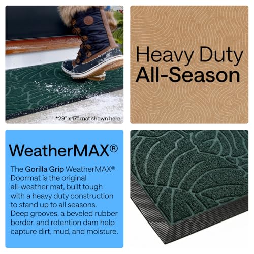 WeatherMAX Door Mat (Green Palm / 58" x 34")