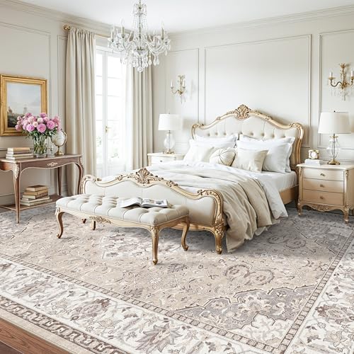 12x15 Living Room Area Rug (12' x 15' (Rectangular) / Beige)