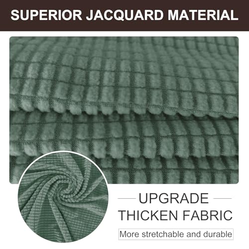 Oversized Stretch Loveseat Couch Cover (Cyan / Xl Loveseat)