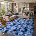 8x10 Ft Extra Large Shag Rugs for Living Room (Eg Royal Blue / 8' X 10' (Rectangular))