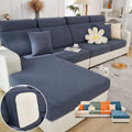 Soothing Home Sofa Covers (Metal Grey / Back Cover L)