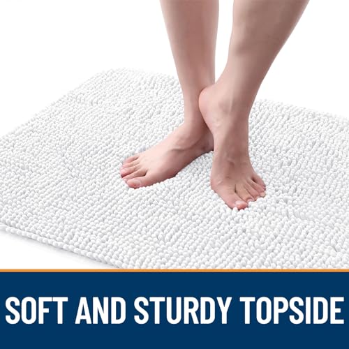 Dog Door Mat for Muddy Paws 44x32 (White / 44" X 32")