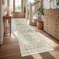 Runner Rug 2x10 (Brown/Beige / 2' x 10' (Runner))
