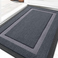 Front Door Mat Outside 29.5x17 (Light Grey / 29.5" x 17")