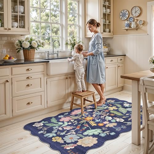 Washable 3x5 Entryway Area Rugs (3' x 5' (Rectangular) / Purple)