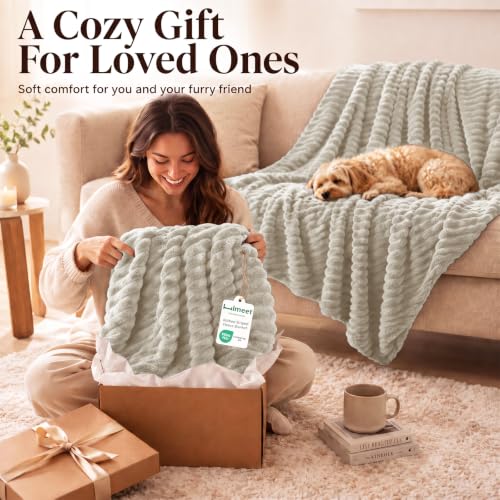 Linen King Size Blanket for Bed (Linen / King (108" x 90"))