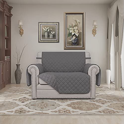 Reversible Couch Cover (Gray/Gray / Small-XL Chair)