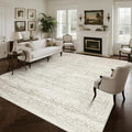 Washable Rugs 10x14 Area Rugs for Living Room (10' x 14' (Rectangular) / Beige-ivory-cream-brown-camel)
