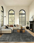 8x10 Area Rugs for Living Room Large Modern Washable Rug (Ink / 8' x 10' (Rectangular))
