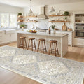 3x10 Runner Rug Non Slip Washable Hallway Runner (Beige / 3' x 10' (Runner))