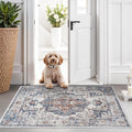 Hallway Washable Runner Rug (2' x 3' (Rectangular) / Brick)