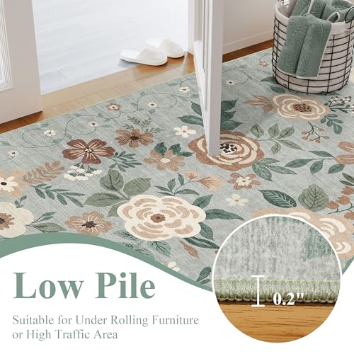 8x10 Area Rugs (Sage Green / 8' x 10' (Rectangular))