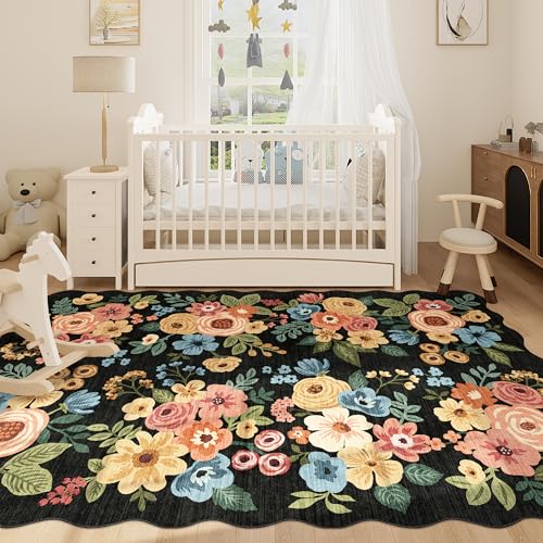6x9 Area Rugs (Black (Big) / 6' x 9' (Rectangular))