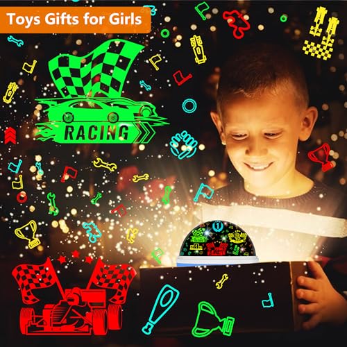 Cars Night Light for Boys (Blue-2)