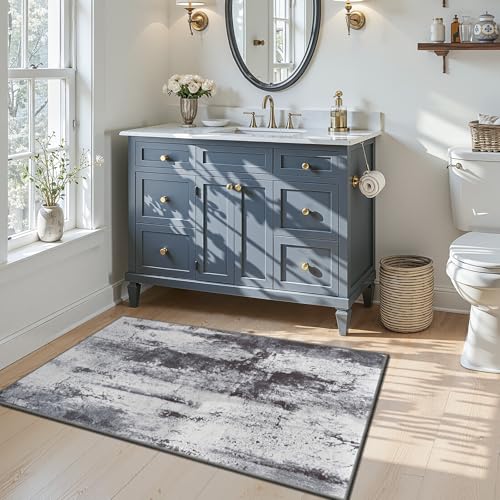 Entryway Rug 2x3 Door Mat for Indoor Entrance (Slate Grey / 2' x 3' (Rectangular))