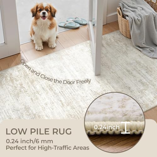 2x8 Runner Rug Non Slip (Brown / 2' x 8' (Runner))