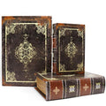 Wooden Decorative Book Boxes 3 (Vintage)