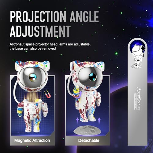 Star Projector Galaxy Night Light (Nebula Pattern)