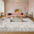 Large 10x12 Living Room Rug (10' x 12' (Rectangular) / Light Gray / Sage)