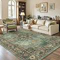 6x9 Green Area Rugs for Bedroom Living Room (Sunflower Green / 6' x 9' (Rectangular))
