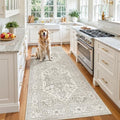 Hallway Runner 3x8 (Beige/Brown / 3' x 8' (Runner))