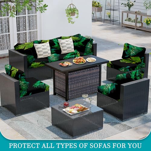 12 Pcs Outdoor Cushion Covers (Summer / 12PCS)