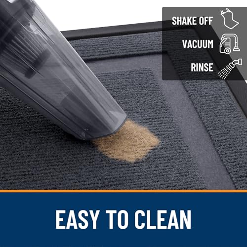 Front Door Mat Outside 71x23 (Light Grey / 71" x 23")