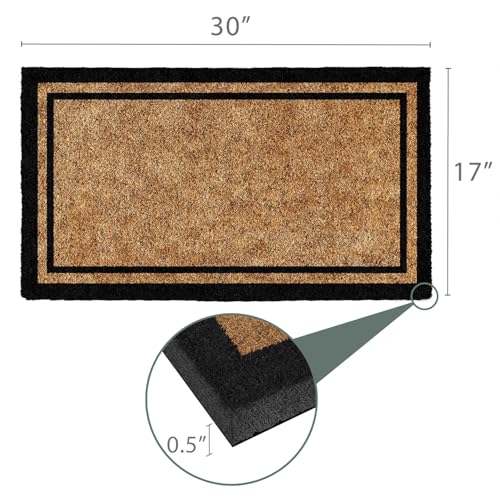 Front Door Welcome Mat (Border / 30 x 17 inches)