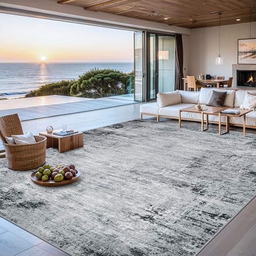 10x14 Area Rug Living Room (Black / 10' x 14' (Rectangular))