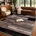 6x9 Washable Area Rugs for Living Room and Bedroom (Chocolate / 6' x 9' (Rectangular))