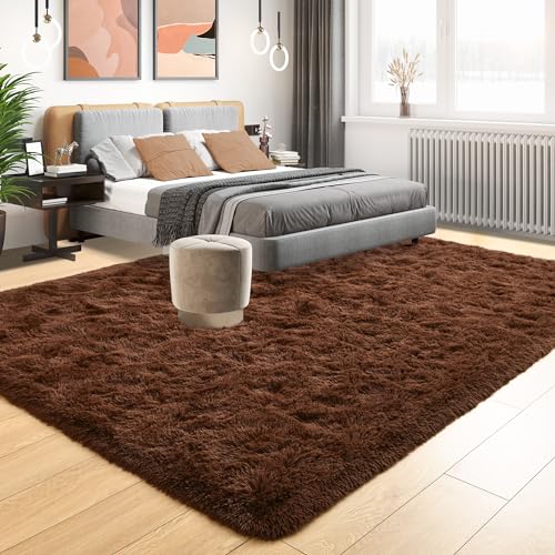 4x6 Brown Area Rugs for Living Room Bedroom (Brown / 4' X 6' (Rectangular))