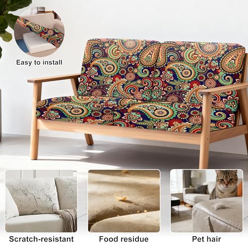 4 Pcs Outdoor Cushion Covers (Blue Helenium / 4PCS)