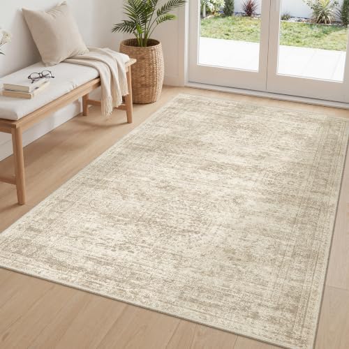 3x5 Rugs Non Slip (Beige / 3' x 5' (Rectangular))