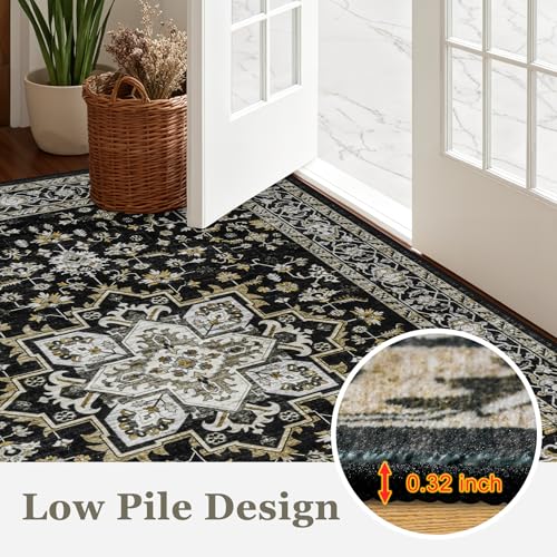 10x12 Area Rugs Living Room (Black Gold / 10' x 12' (Rectangular))