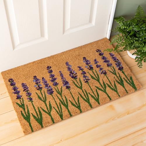 Lavender Doormat (Lavender / 1'6" x 2'6" (Rectangular))