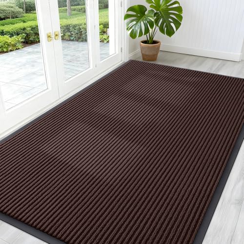 Front Door Mat 59x34 (Brown / 59" X 34")