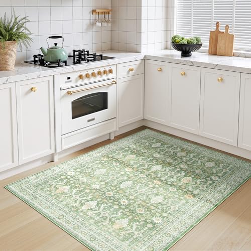 3x5 Area Rugs for Entryway (Light Green / 3' X 5' (Rectangular))
