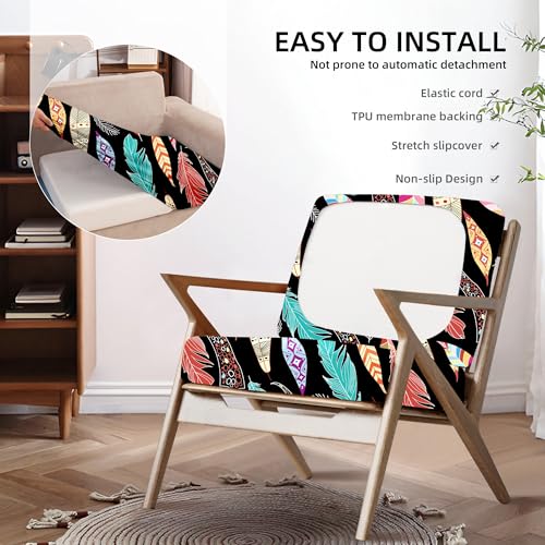 8Pcs Outdoor Cushion Covers (Color Leaf / 8PCS)