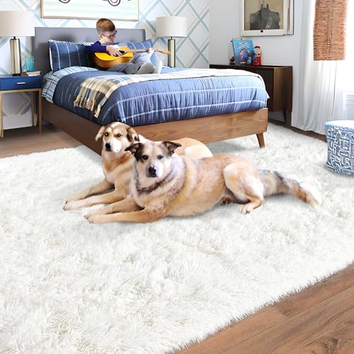Rugs for Living Room 10x14 (10' x 14' (Rectangular) / Cream White)