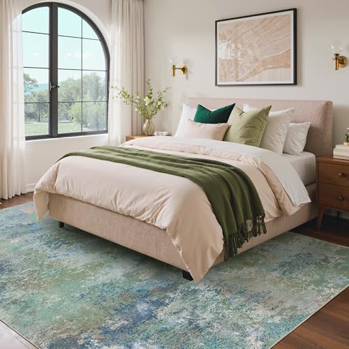4x6 Area Rugs for Bedroom (Aquamarine/Blue Green / 4' x 6' (Rectangular))