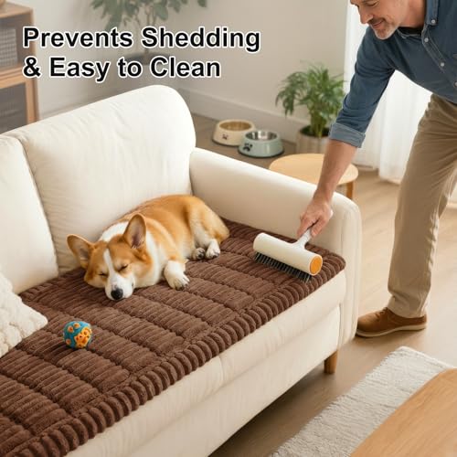 Couch Cover for Dogs (Brown / 27.6"x59")