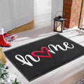 Door Mat Outside Inside Home Doormat (2'8" x 1'8" / Home)