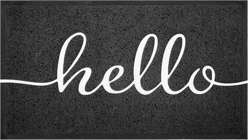 Funny Hello Mats Outdoor (1'8" x 2'8" / Hello)